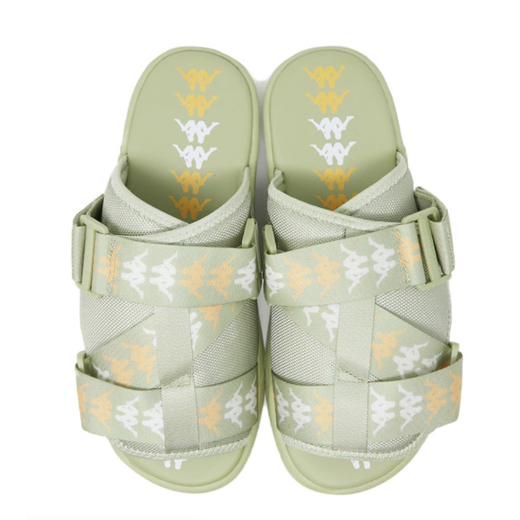 Kappa 222 Banda Mitel 7 | Sage Green | Sandal Slides - Men\'s Size US 12 - UK 11 main image 4
